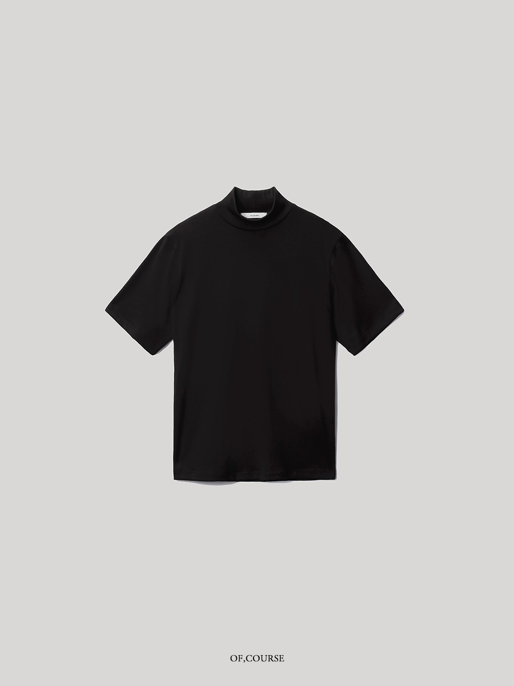 [Re-open][OFC]Half Neck T-shirt (black)